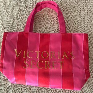 Victoria's Secret Red and Pink Handheld Purse